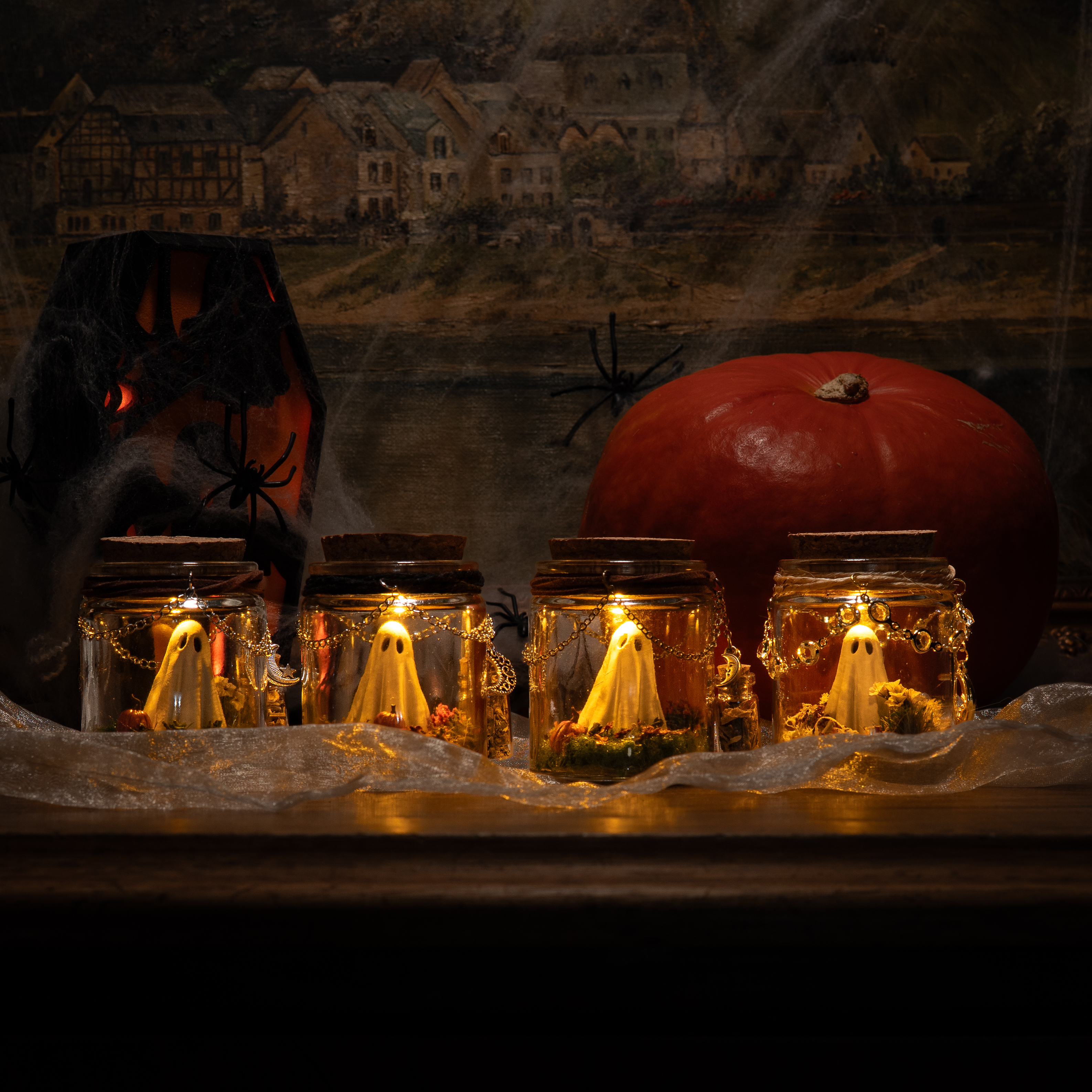 Korkenglas klein Geist Summerween