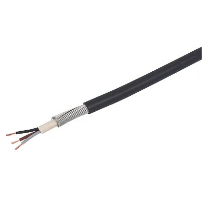 Prysmian 6943X Black 3-Core 6mm² Armoured Cable 50m Drum