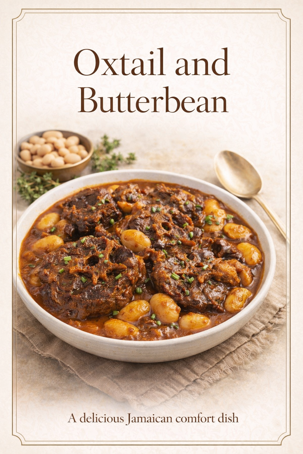 Oxtail & Butterbean: A Jamaican Soul-Stew Classic”