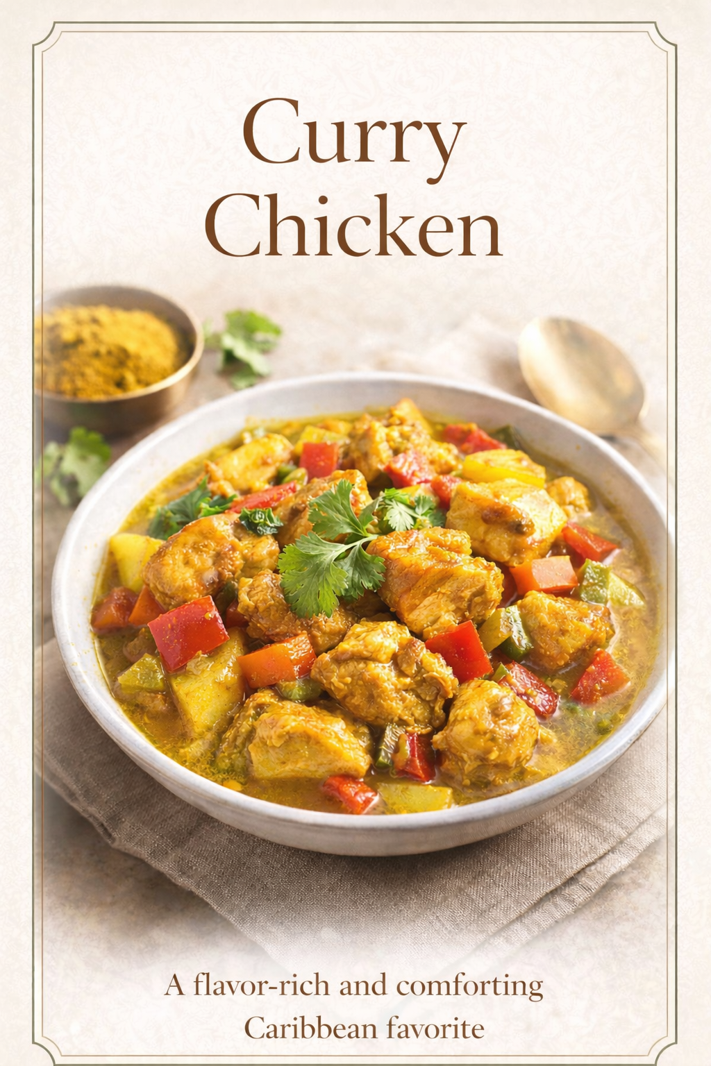 Authentic Jamaican Curry Chicken