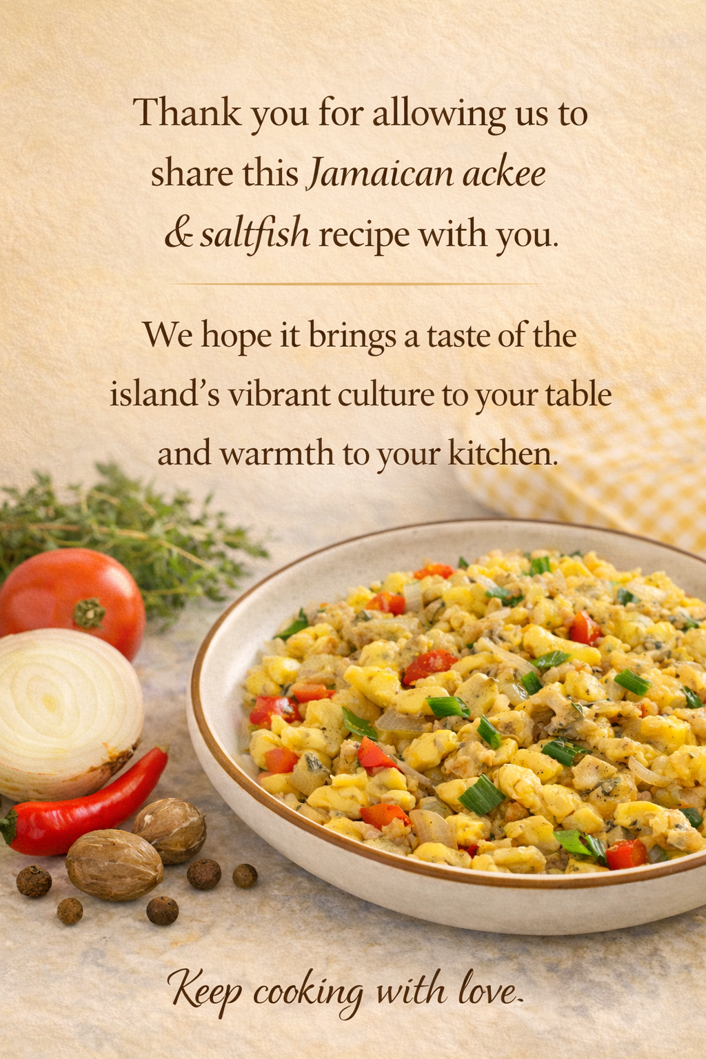 Jamaican Ackee & Saltfish