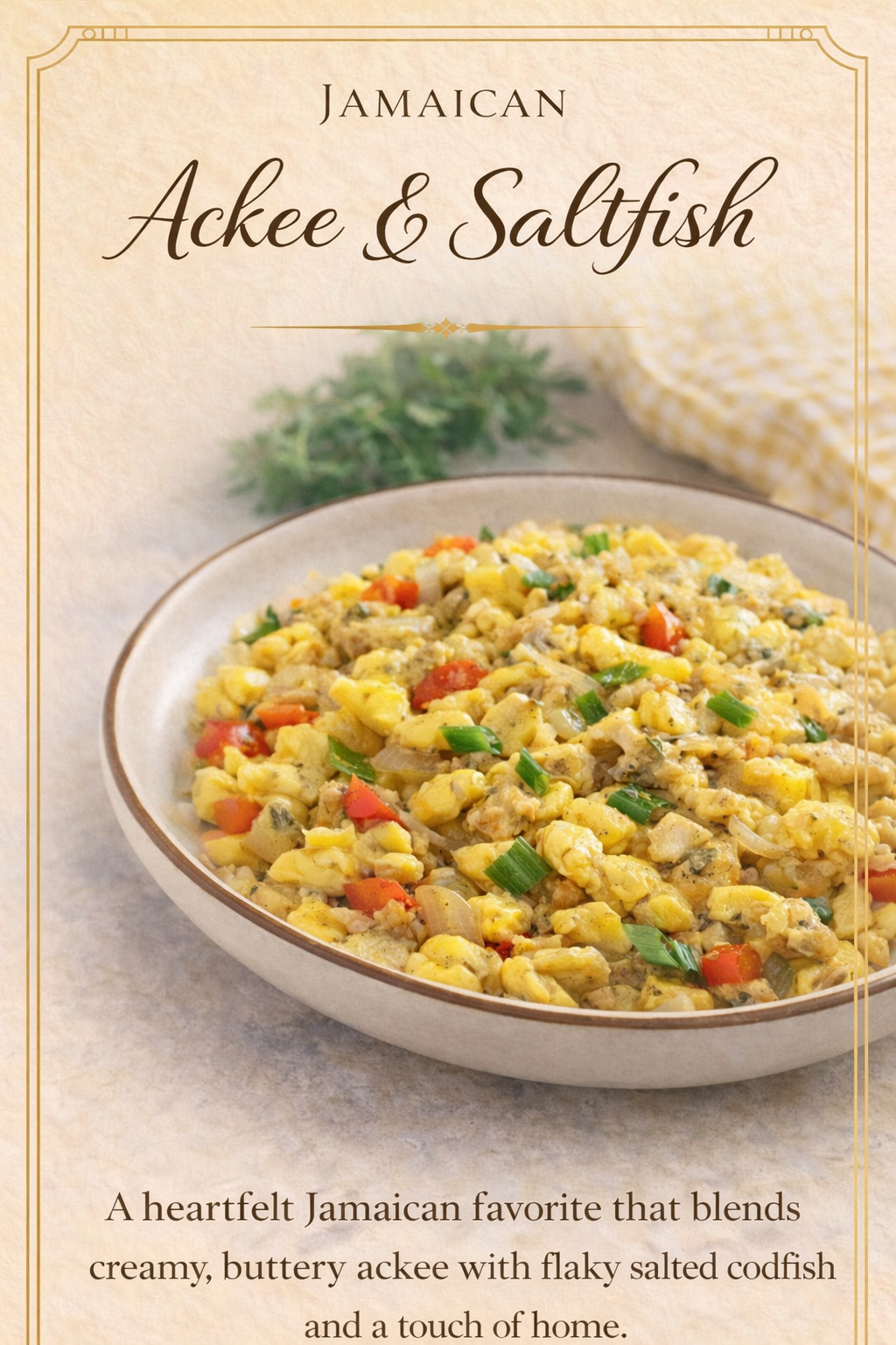 Jamaican Ackee & Saltfish