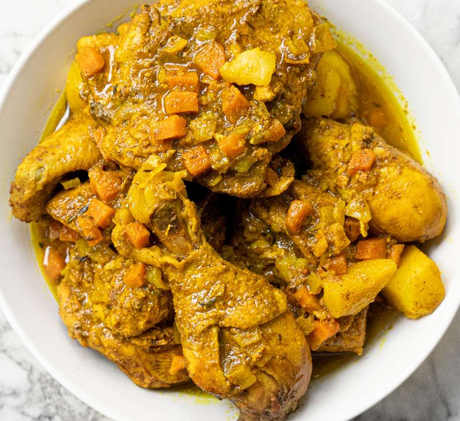 Authentic Jamaican Curry Chicken