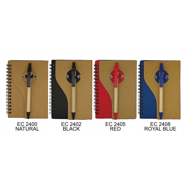 EC24 Eco Notepad with Pen