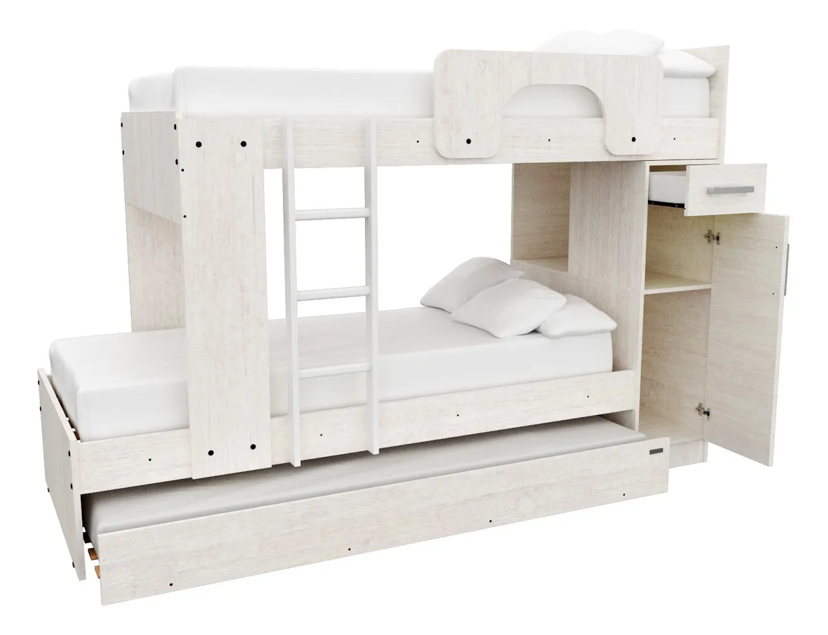 Cama triple cucheta
