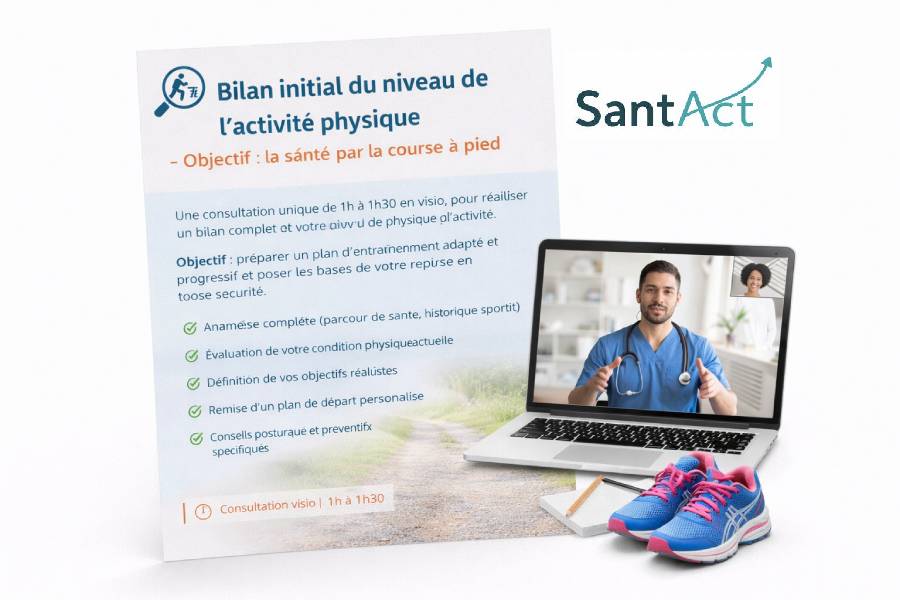 Bilan initial du niveau l'activité physique