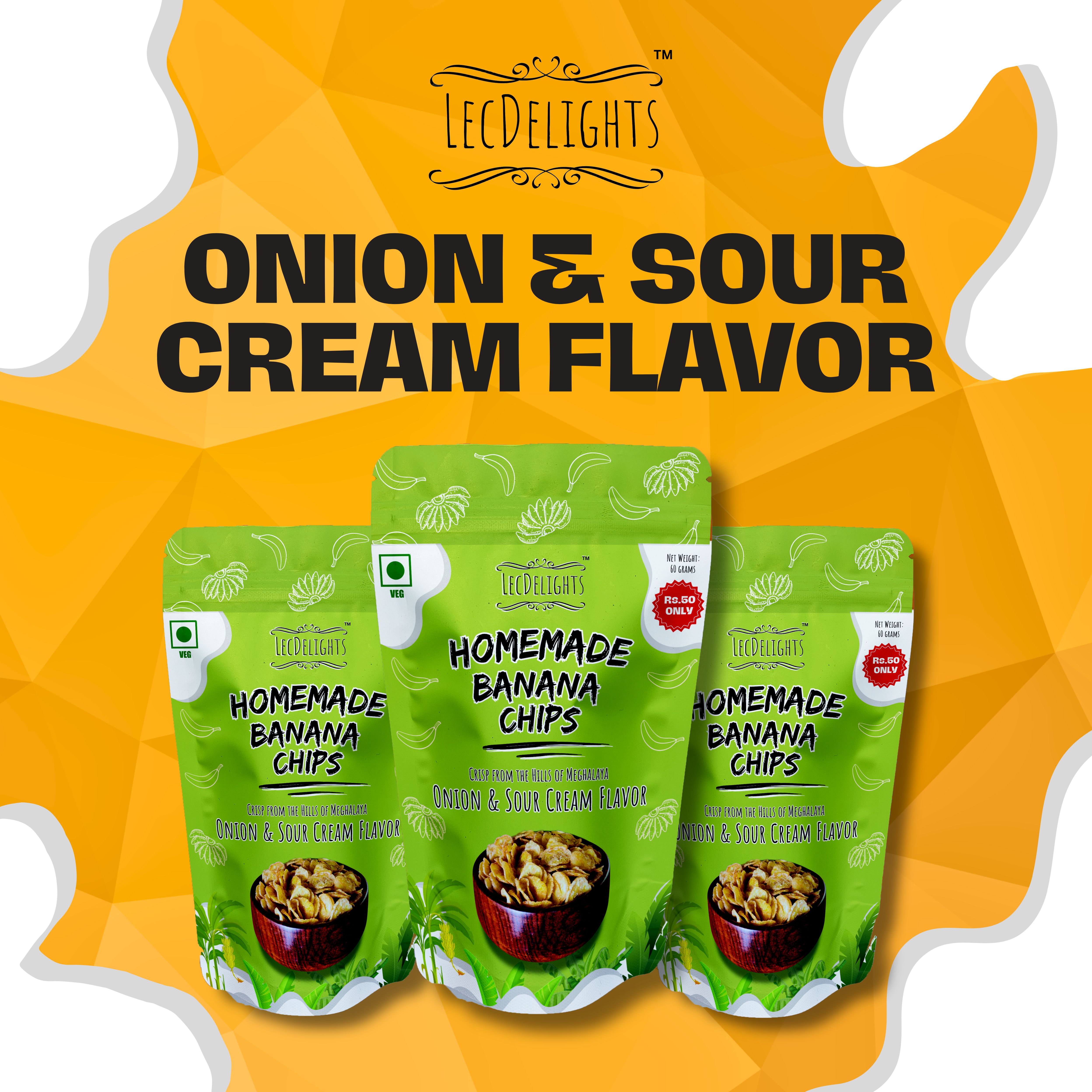 LecDelights Homemade Banana Chips