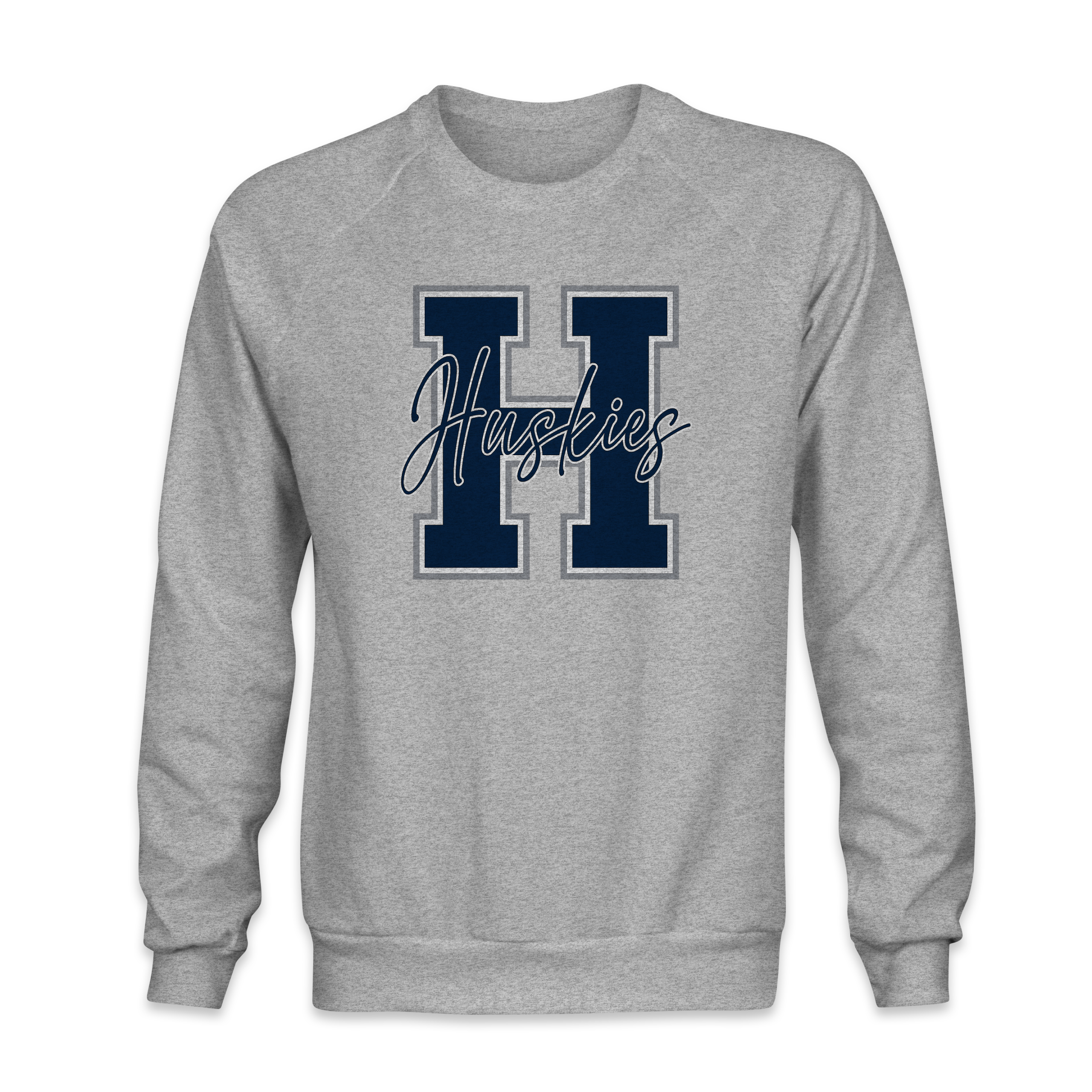 Holly Hill Huskies “H” Crewneck