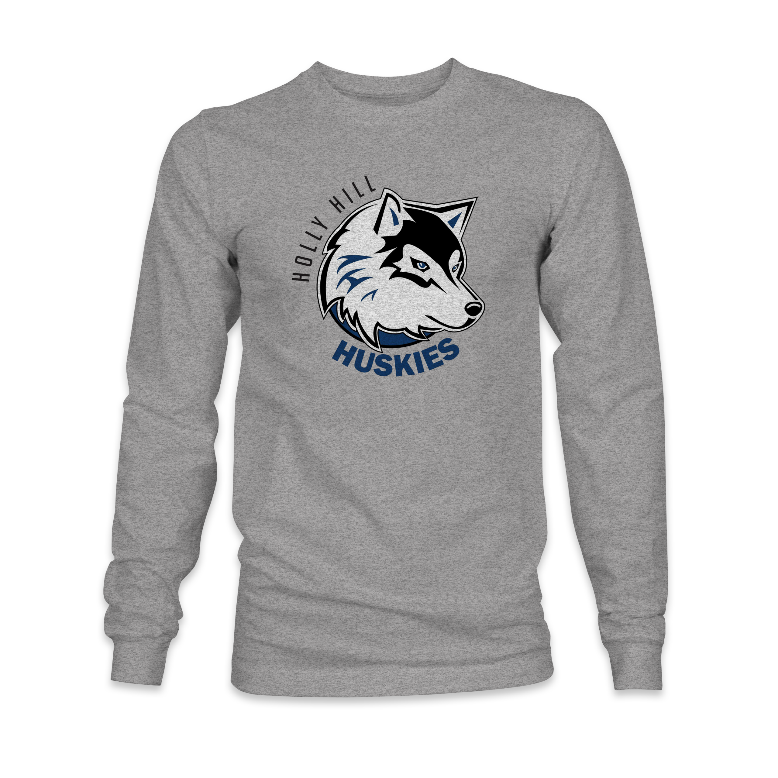Holly Hill Huskies “Husky” Long Sleeve Tee
