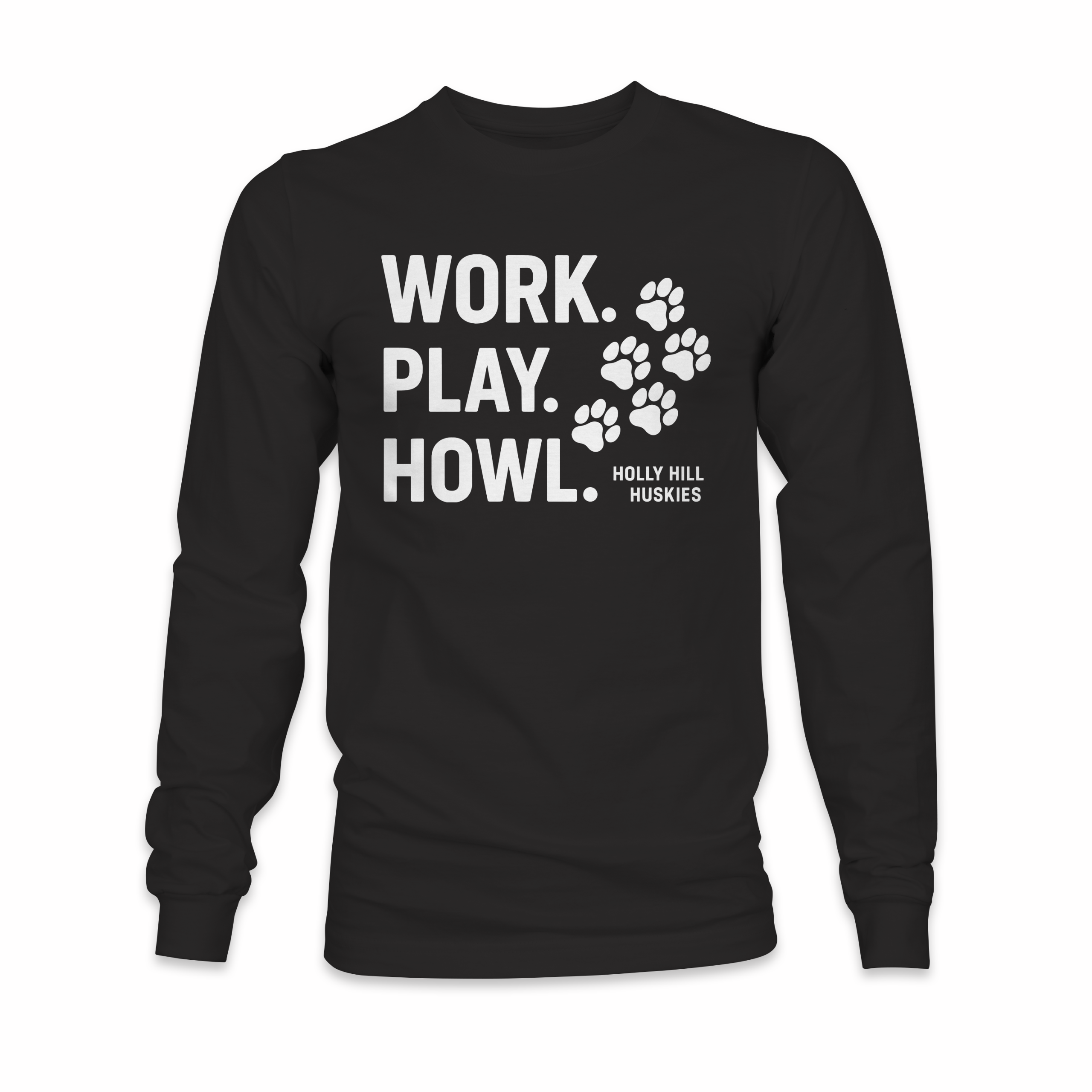 Holly Hill “Work Play Howl” Long Sleeve Tee