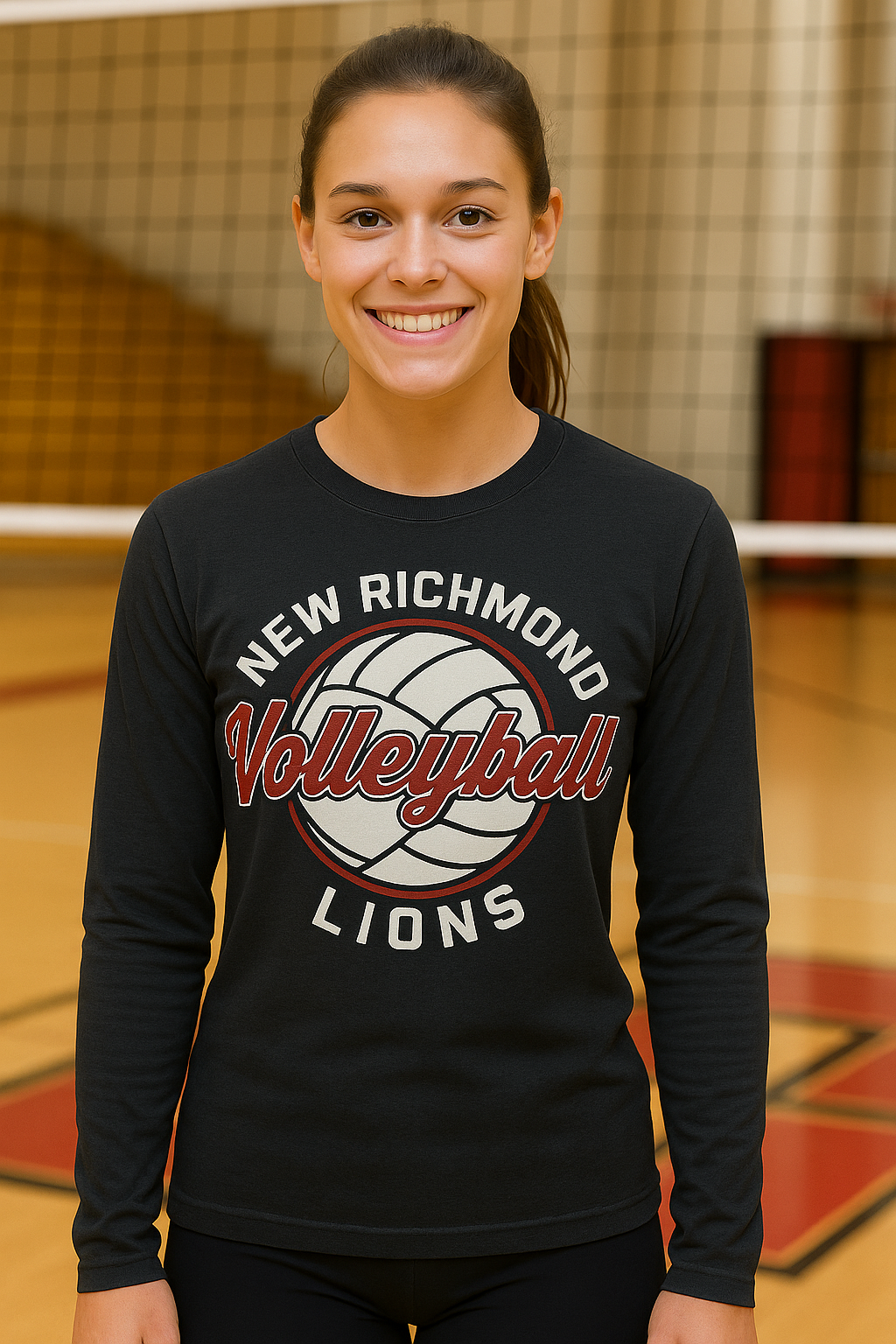 New Richmond Volleyball Lions Long-Sleeve T-Shirt