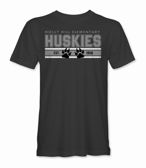 Holly Hill Elementary Huskies “Est. 1958” Tee