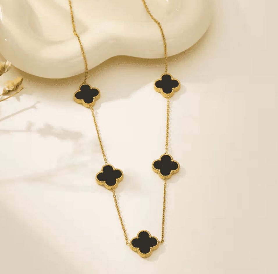 Black Clover Necklace