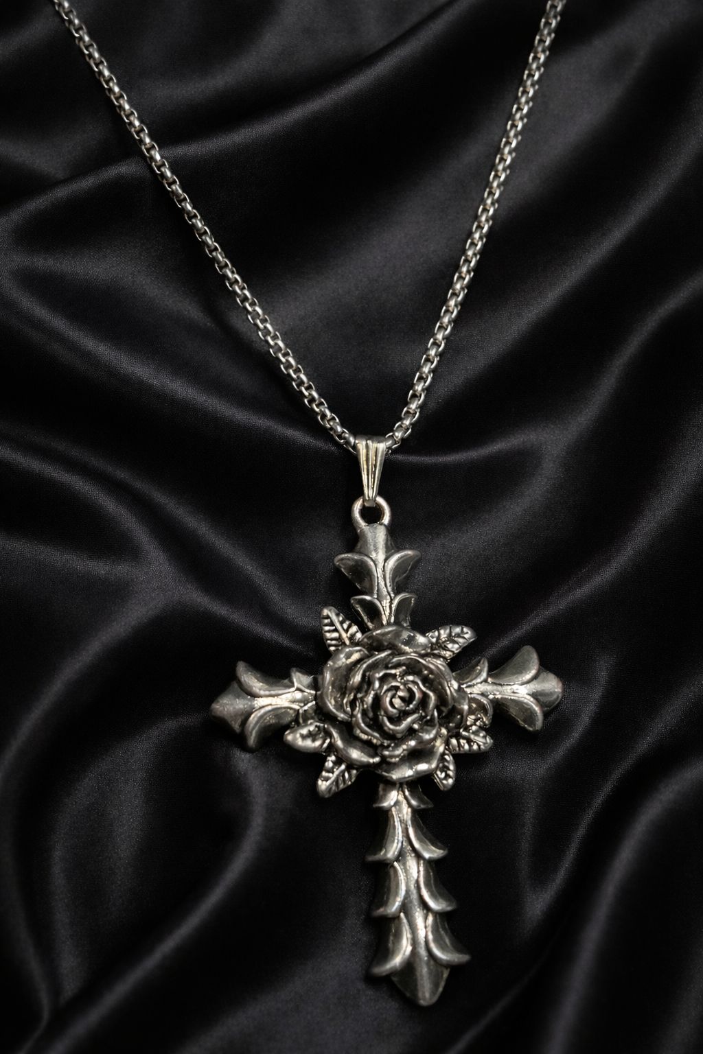Gothic Rose Cross