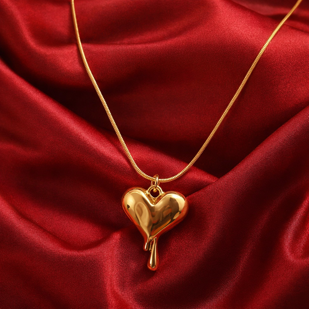 Gold Heart Pendant