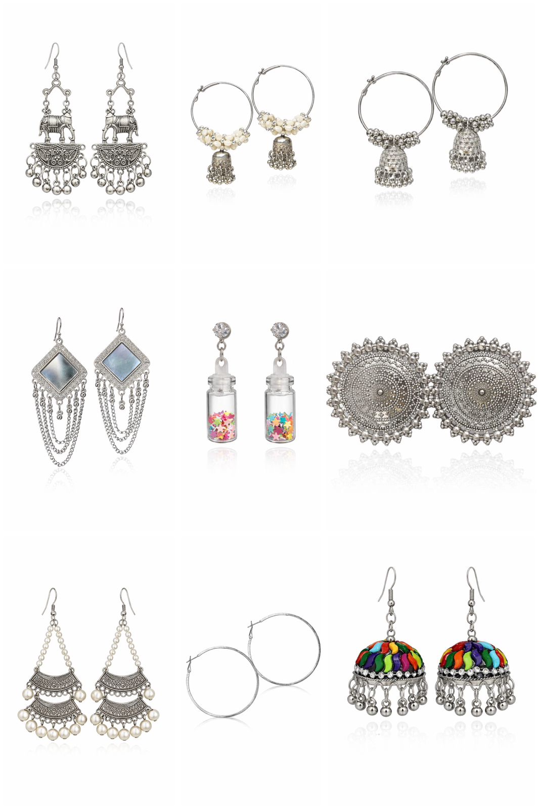 Assorted Earrings Set (BOX OF 9)