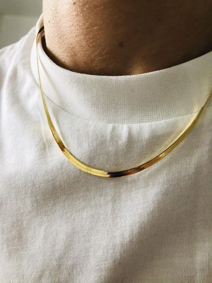 Gold snake chain 