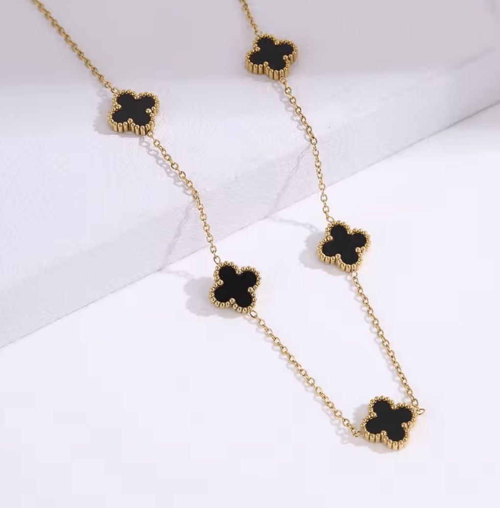 Black Clover Necklace