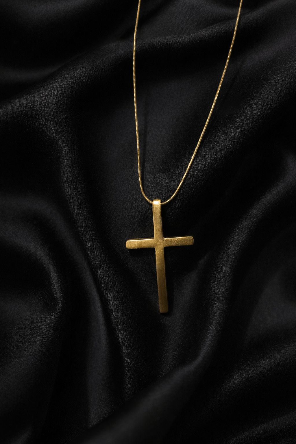 Gold Cross Pendant 