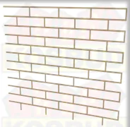 KLINKIERIT в комплексi (грунт силiконовий, Klinkierit,  трафарет "Цегла") ціна за 1м2