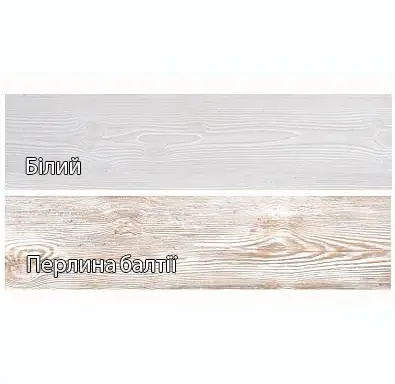 Декоративна дошка Tabulo, кольори: Bialy, Perla Baltyk (коробка = 2 стрічки розміром 2,60 * 0,16 м)