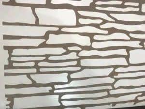 Трафарет "Камінь Сланець", розмiр 0,982м*0,682м