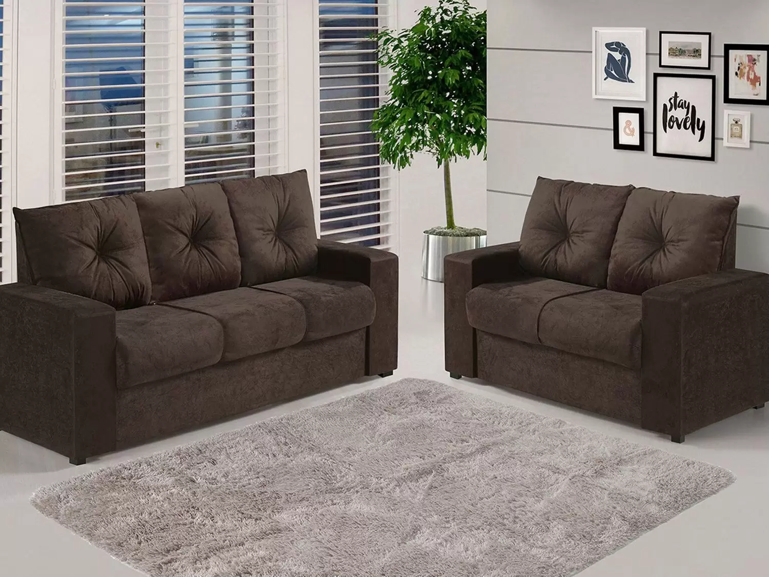 Sofá 2 e 3 Lugares Berlim