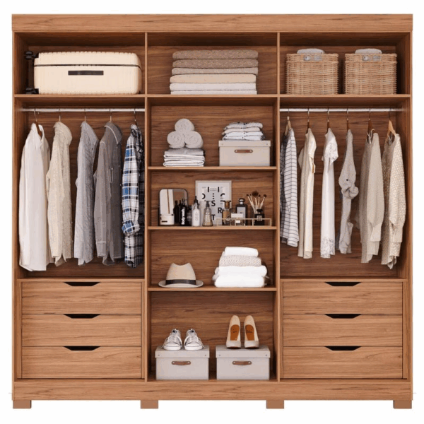 Guarda Roupa 100 % MDF Cecília