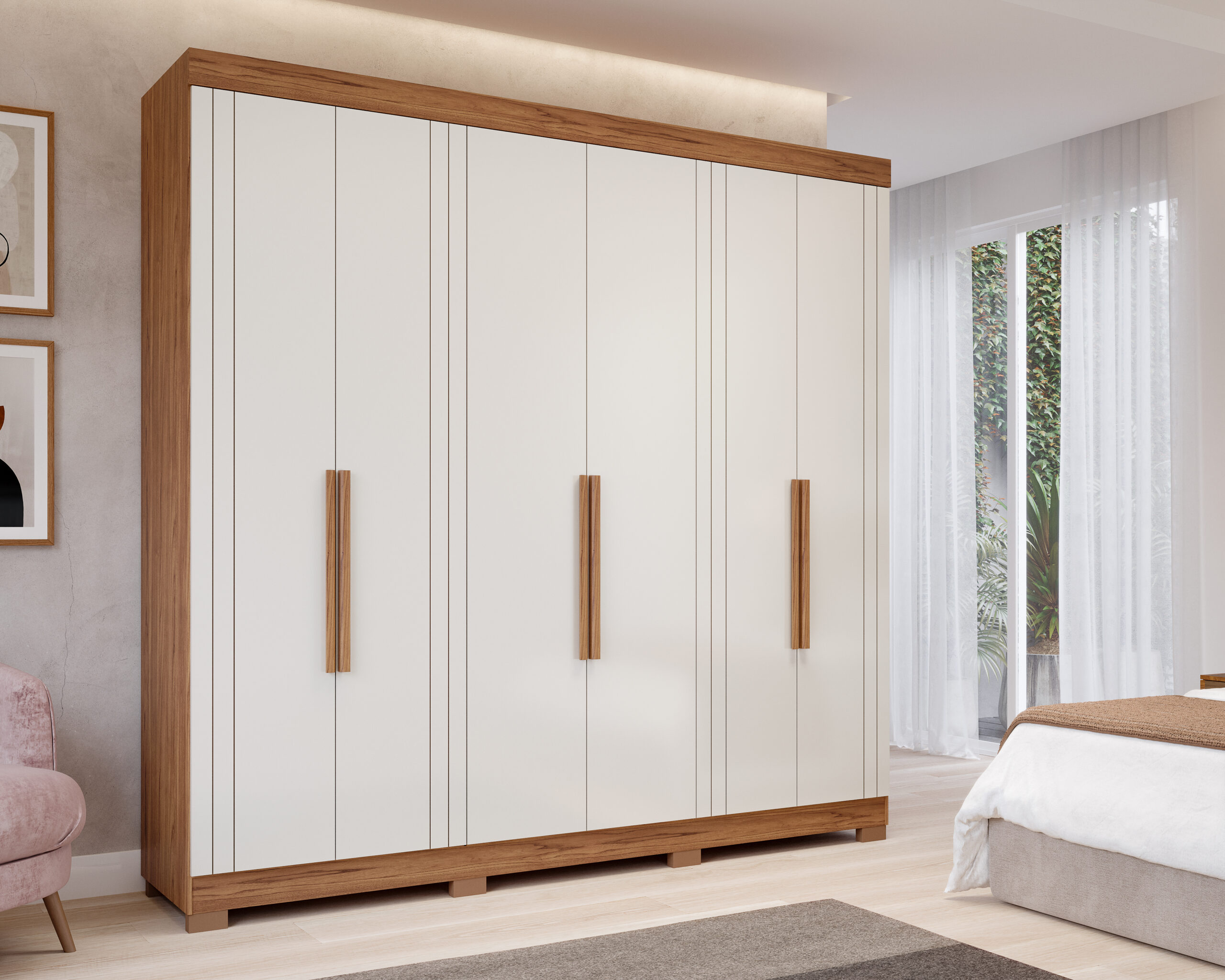 Guarda Roupa 100 % MDF Cecília