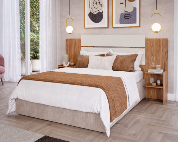 Cabeceira Solteiro Casal & Queen Mila