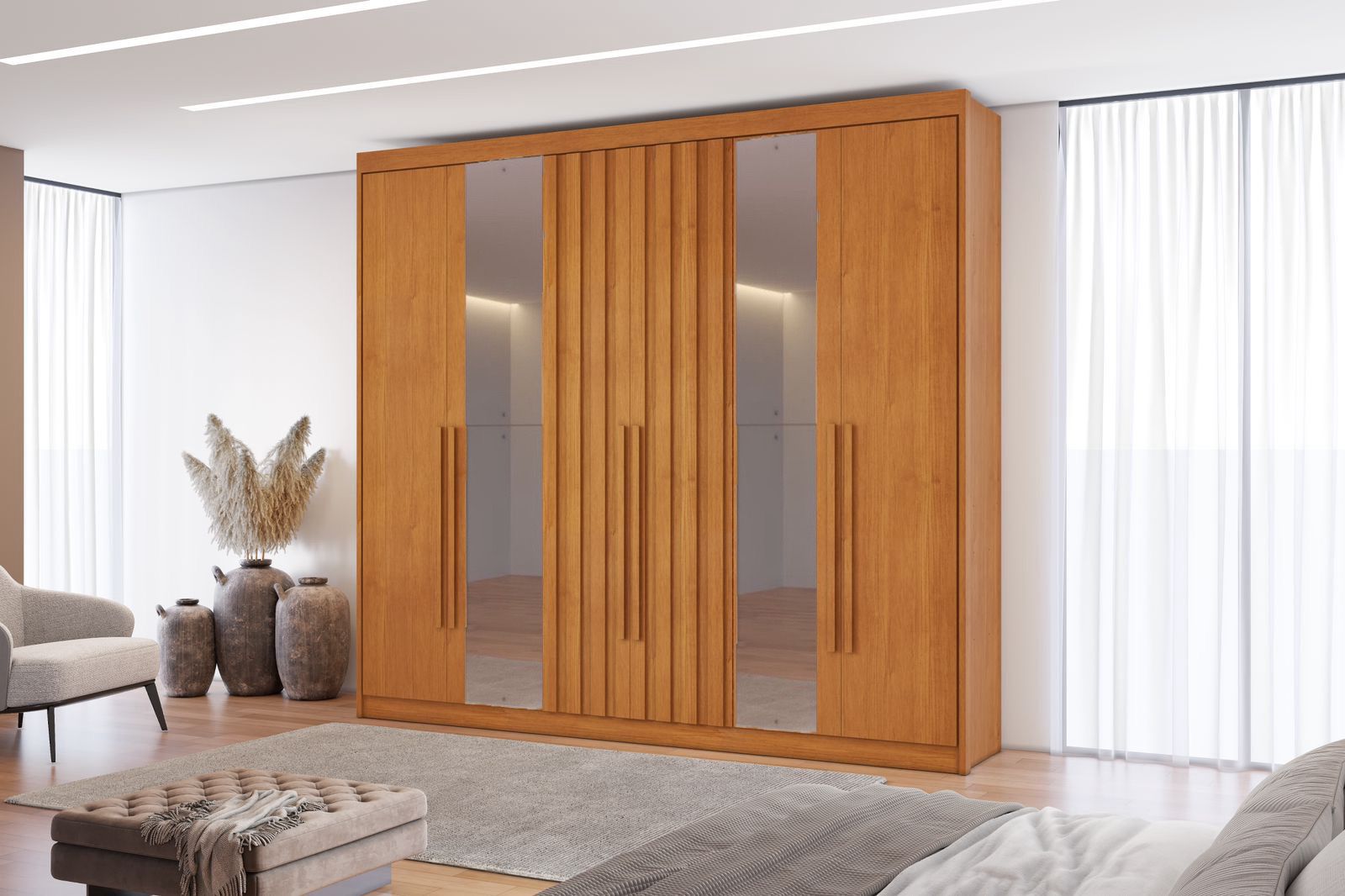 Guarda Roupa MDF Bergamo