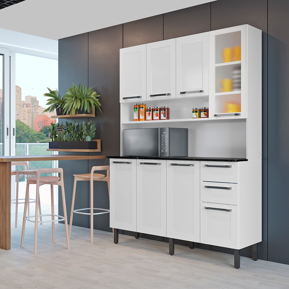 Armário de Cozinha Aço Itatiaia Florença