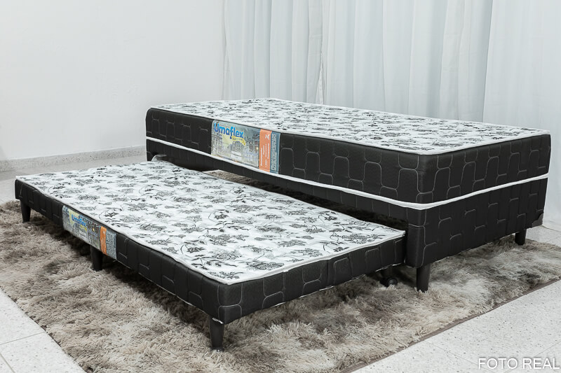 Cama Box com Auxiliar – Bibox