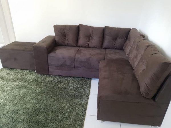 Sofá de Canto + Puff Panamá