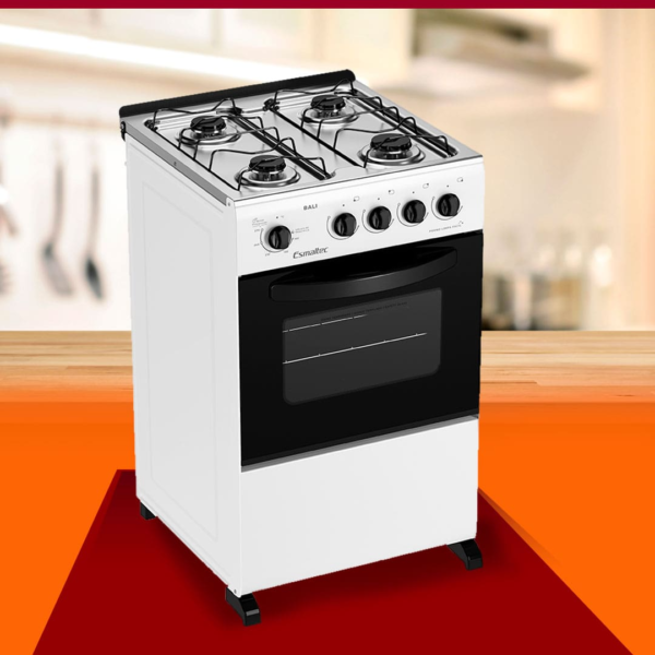 Fogão 4 Bocas Esmaltec Branco