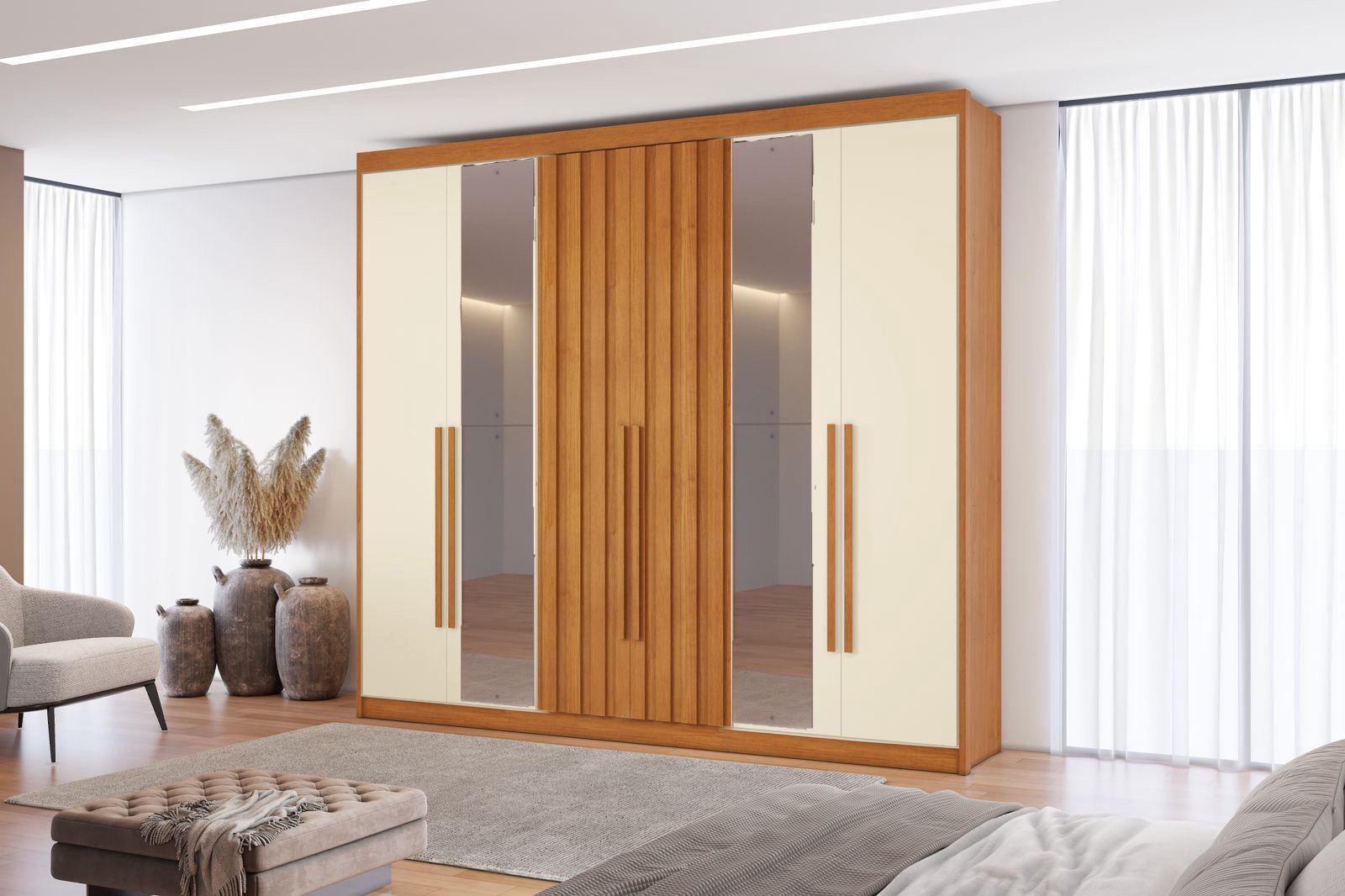 Guarda Roupa MDF Bergamo