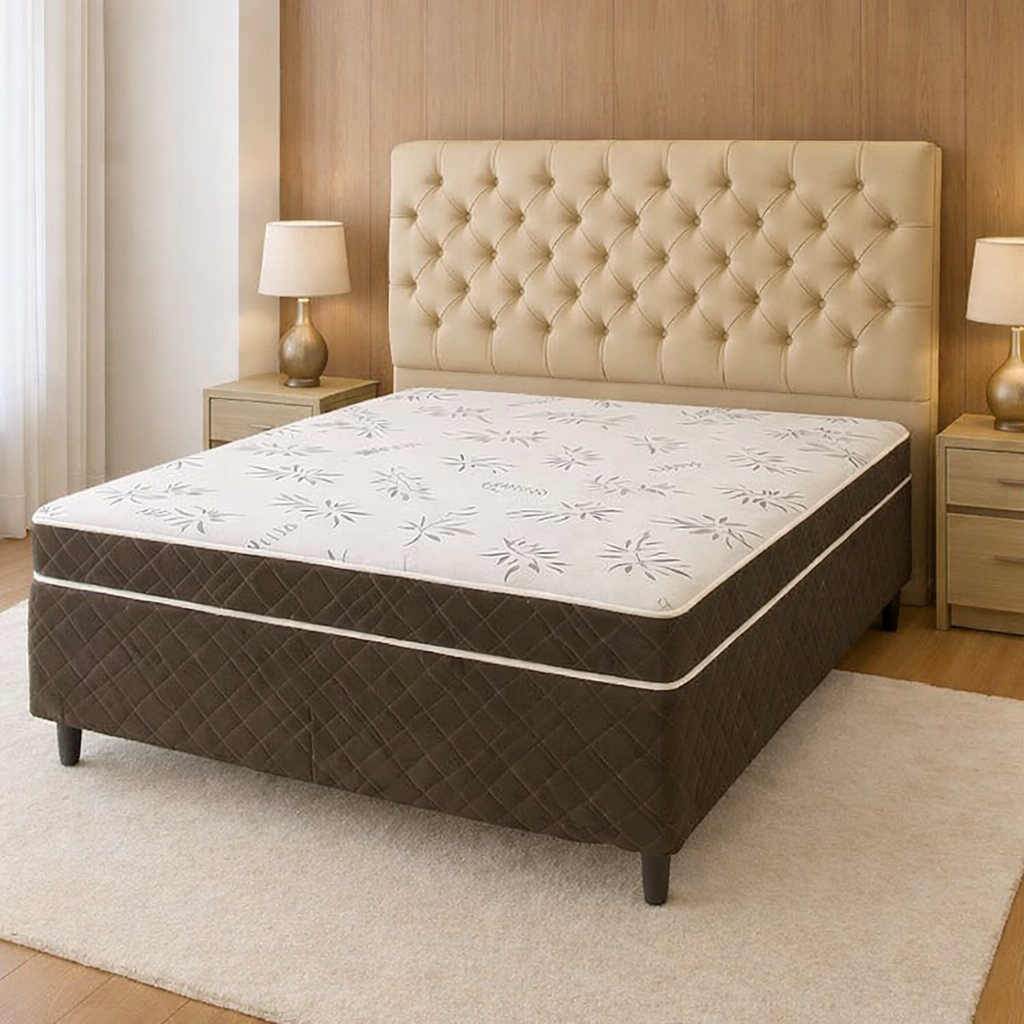 Cama Box Casal Semi-Ortopédica