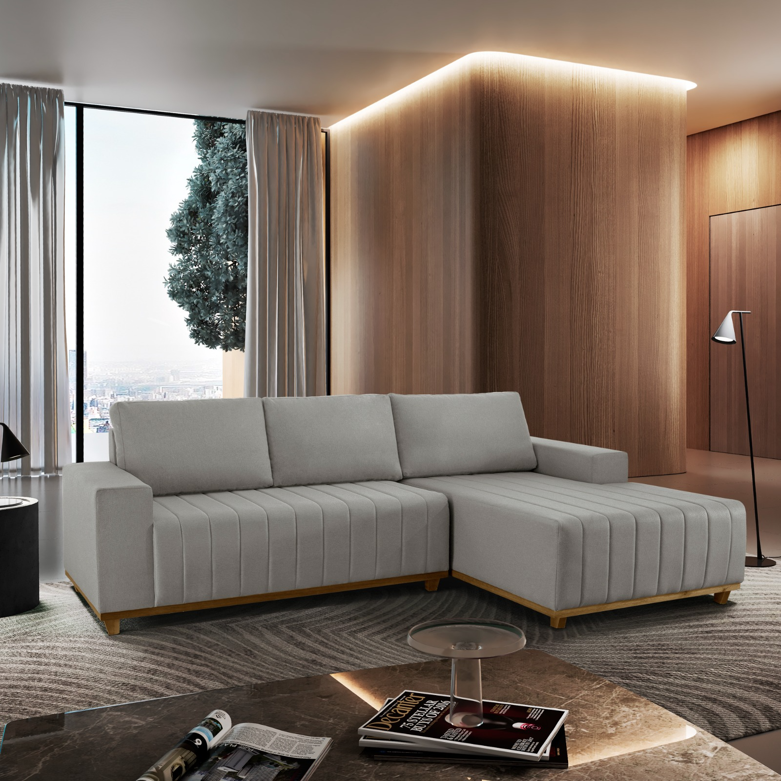 Sofá Living Com Chaise