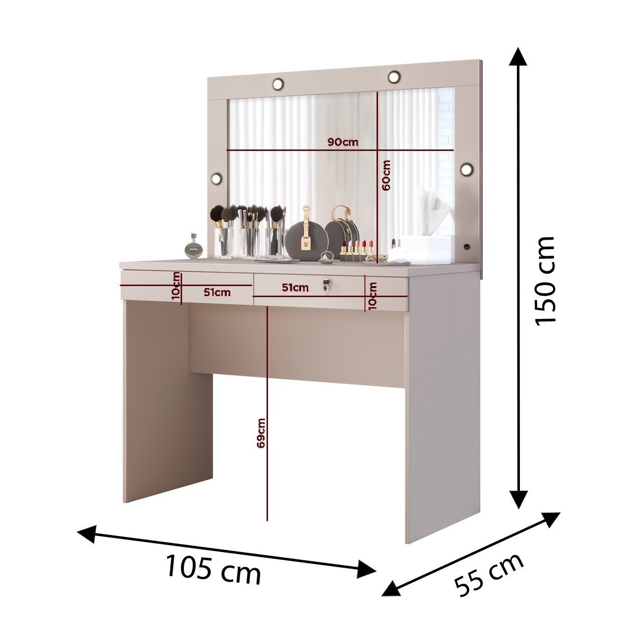 Penteadeira Camarim Capricho