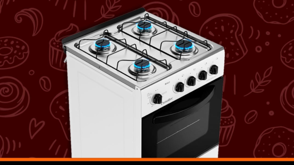 Fogão 4 Bocas Esmaltec Branco