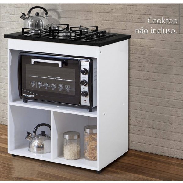Balcão de Cozinha para Cooktop Salvia