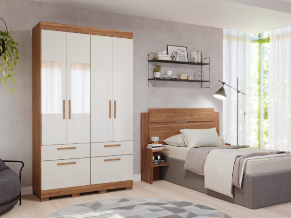 Guarda Roupa 100% MDF Estrela