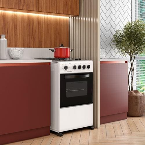 Fogão 4 Bocas Esmaltec Branco