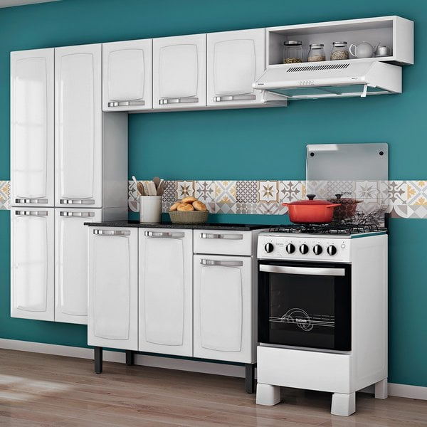 Armário de Cozinha Aço Itatiaia Rose