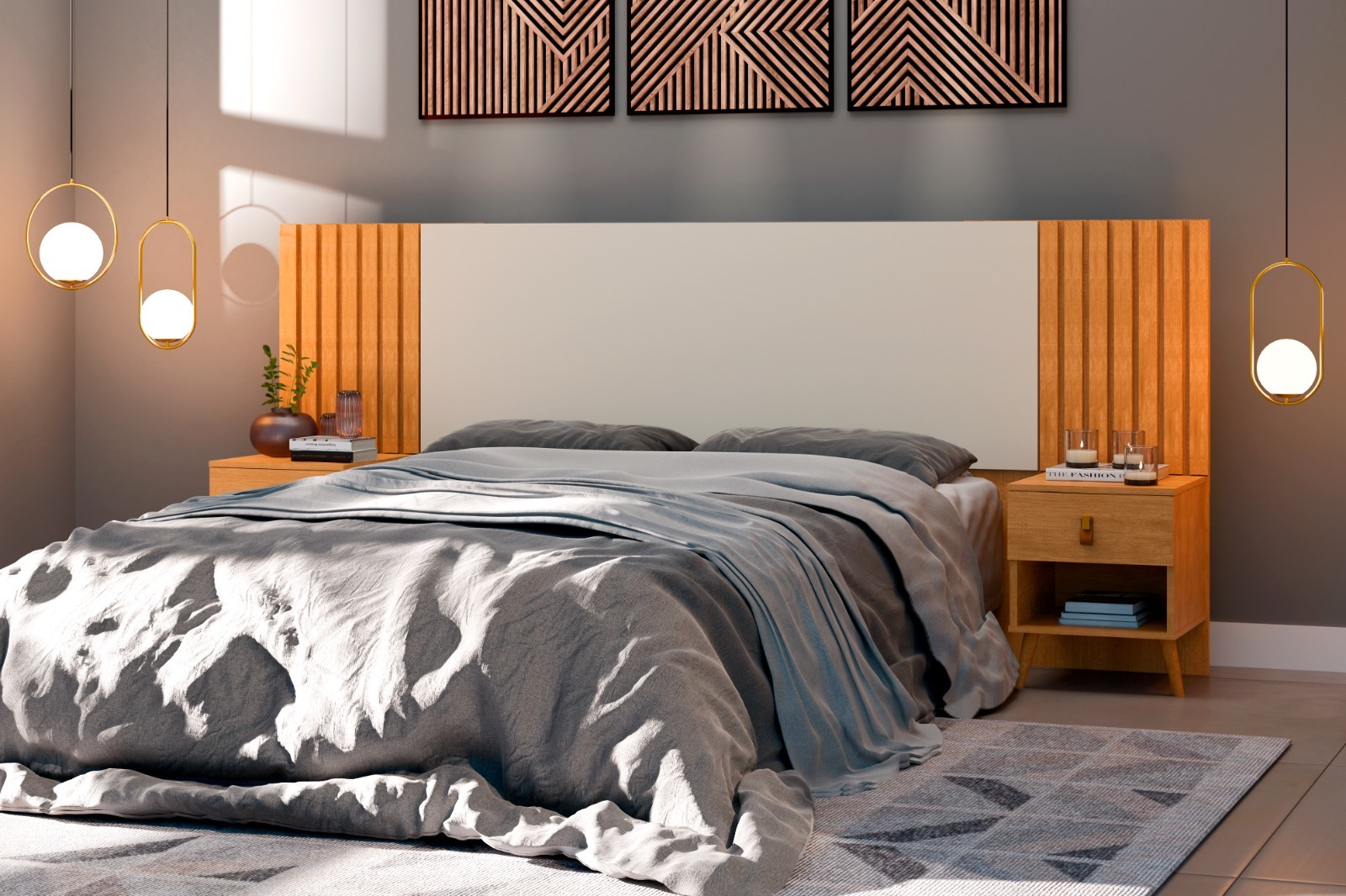 Cabeceira Cama Box Lady