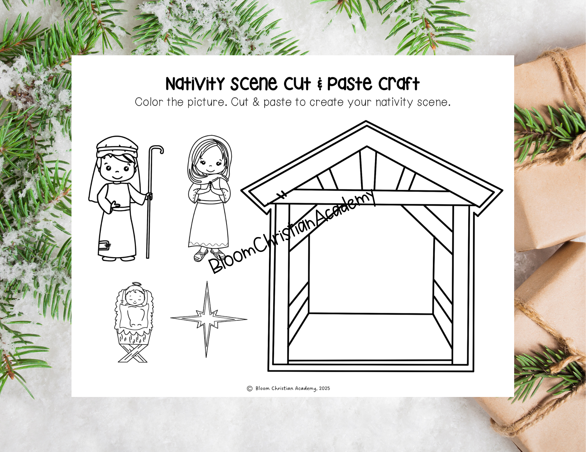 Nativity Scene Craft