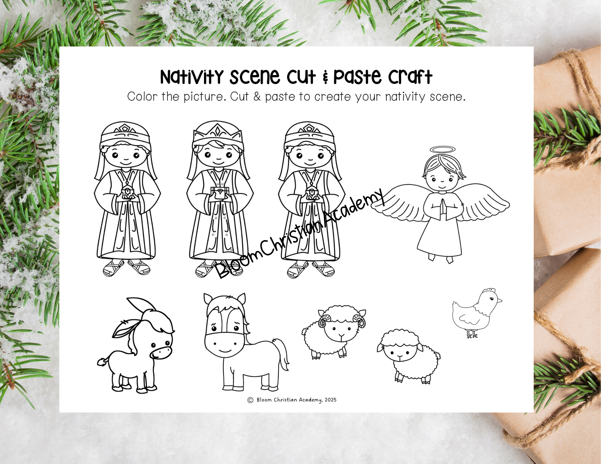 Nativity Scene Craft