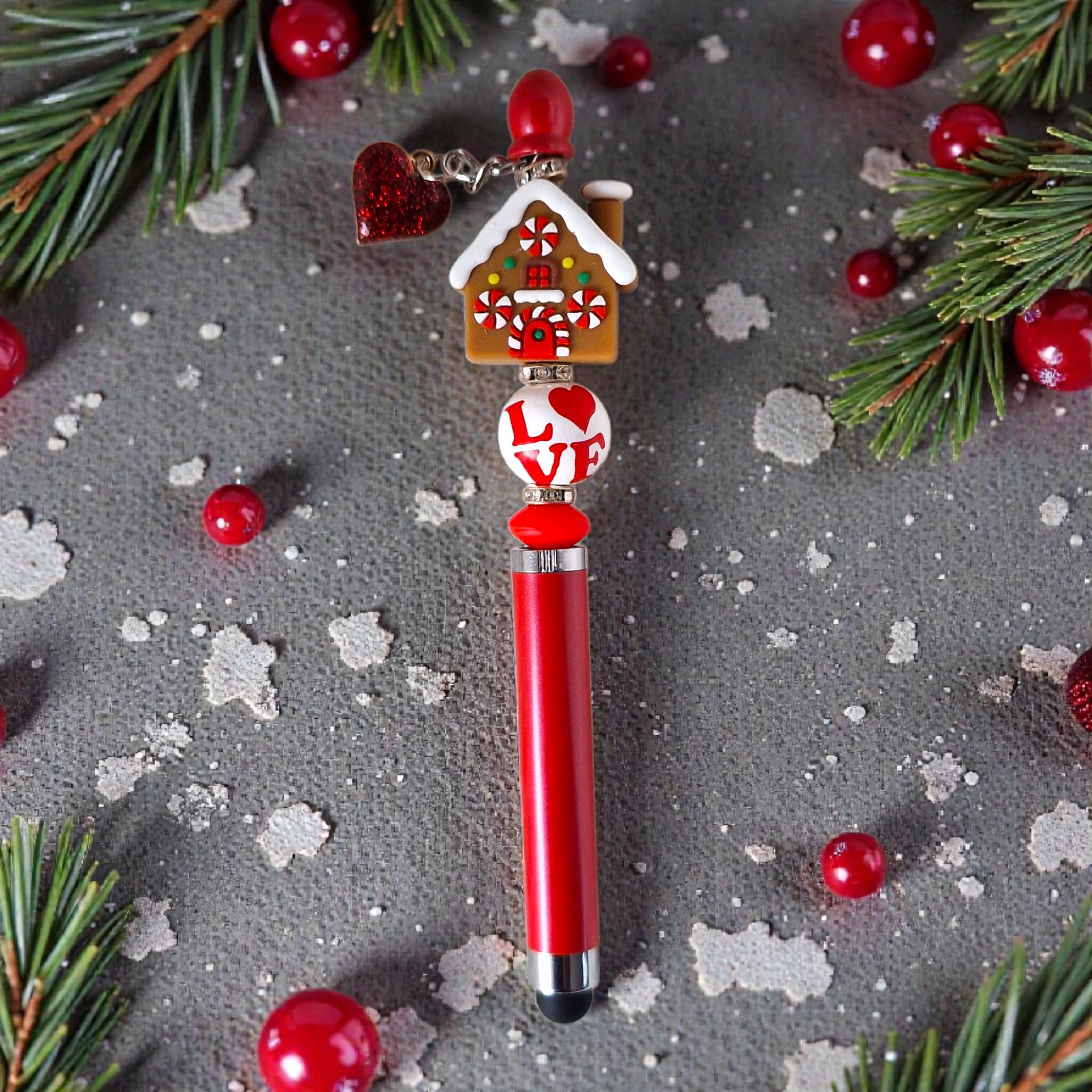 Caneta toutch decorativa de Natal