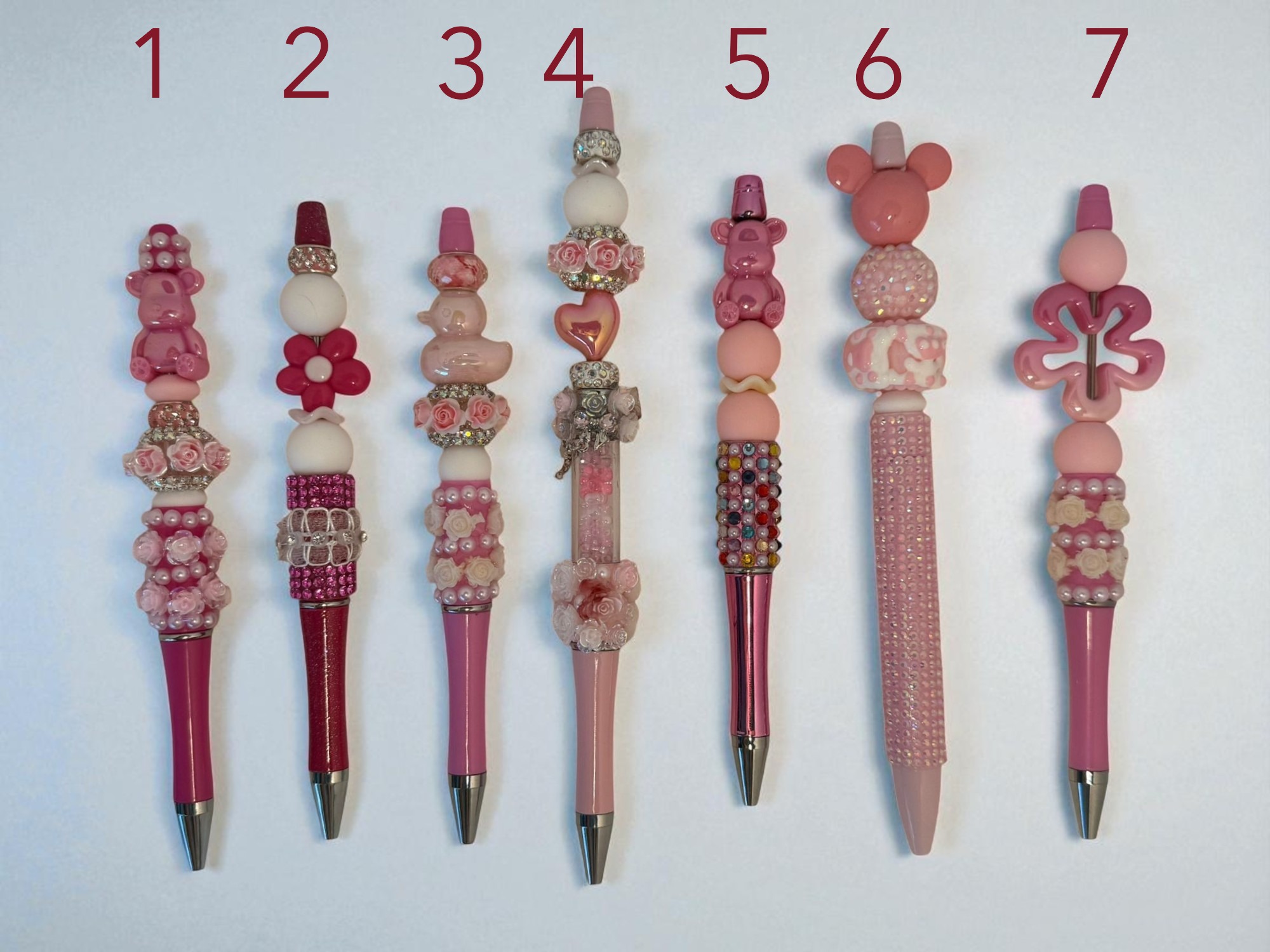 Canetas decorativas artesanais