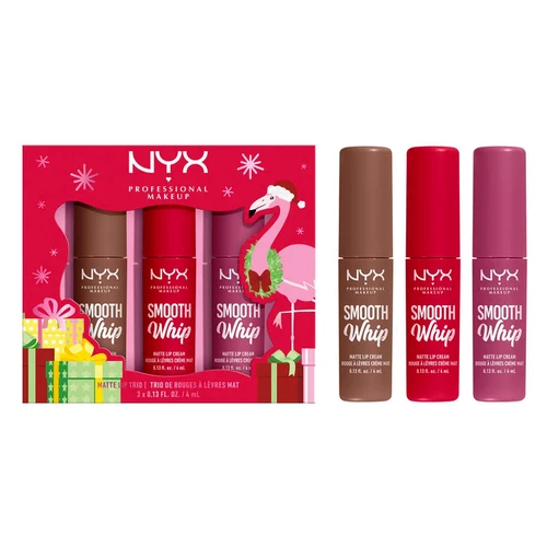 Nyx Pro Makeup Holiday 2023 Gift Set Smooth Whip Trio
